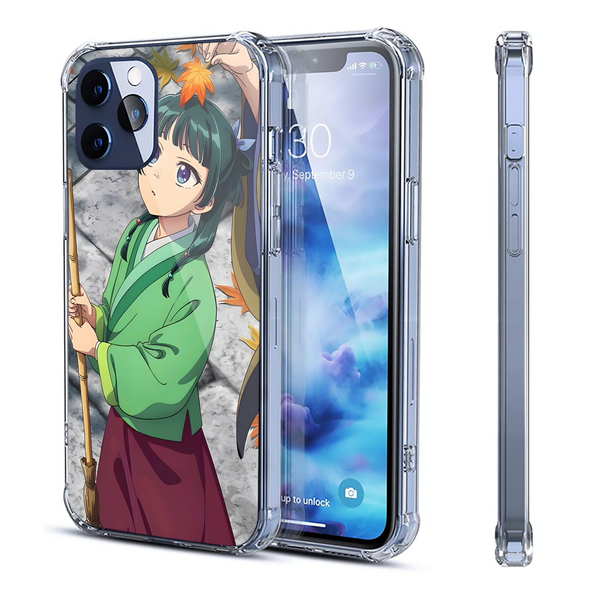（画像用） 薬屋のひとりごと The Apothecary Diaries 【iPhone 12シリーズ対応】透明スマホケース（クリアソフトケース）